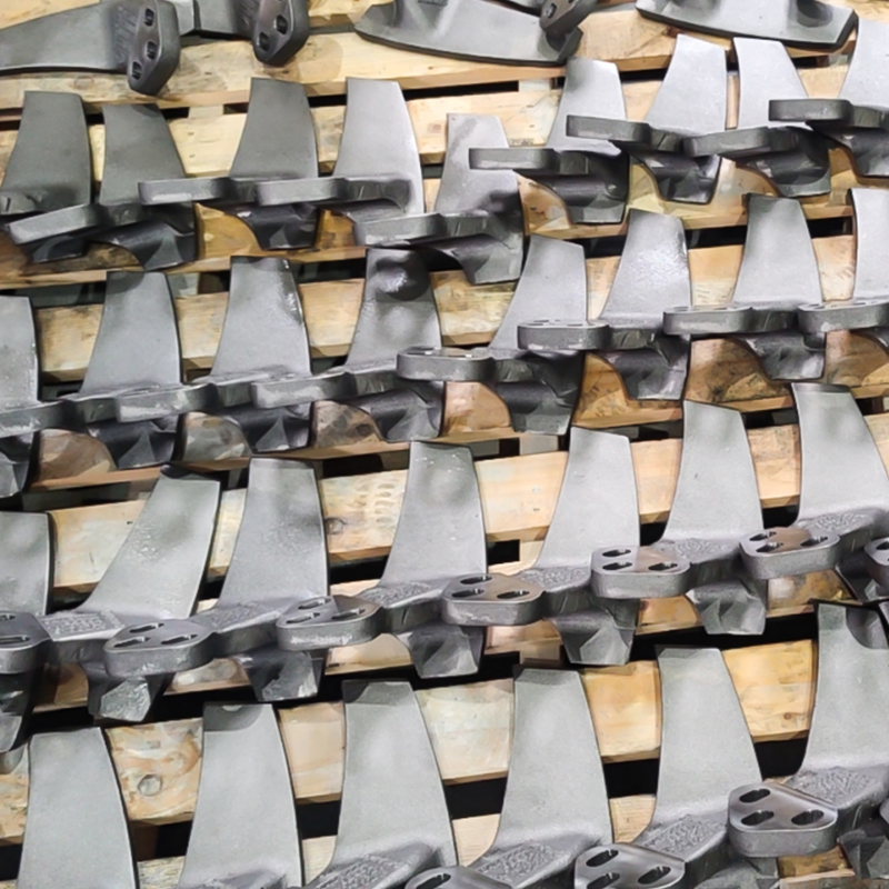 Поковки для машинного оборудования SS316L Поковки стеклоочистителя рабочего колеса